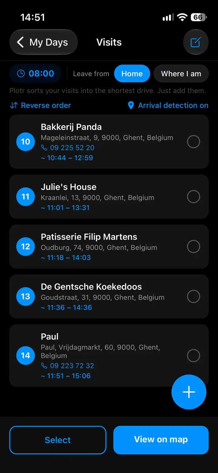 Plotr Pro's: Je hele dag op één kaart